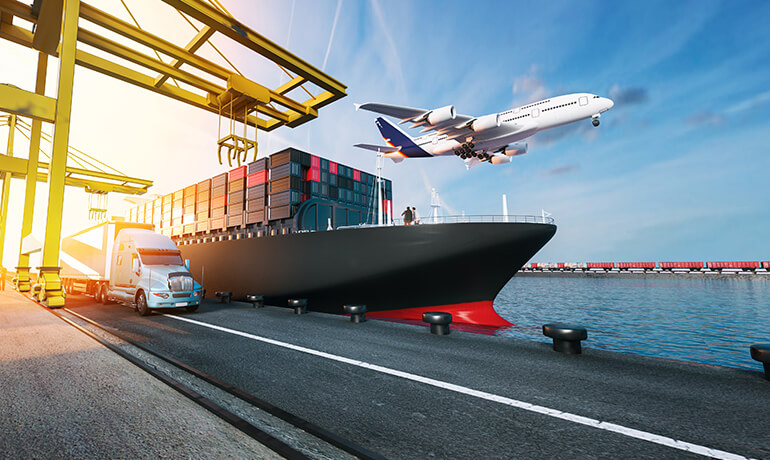 Air transport may be public operators.